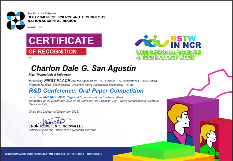 DOST-certificate